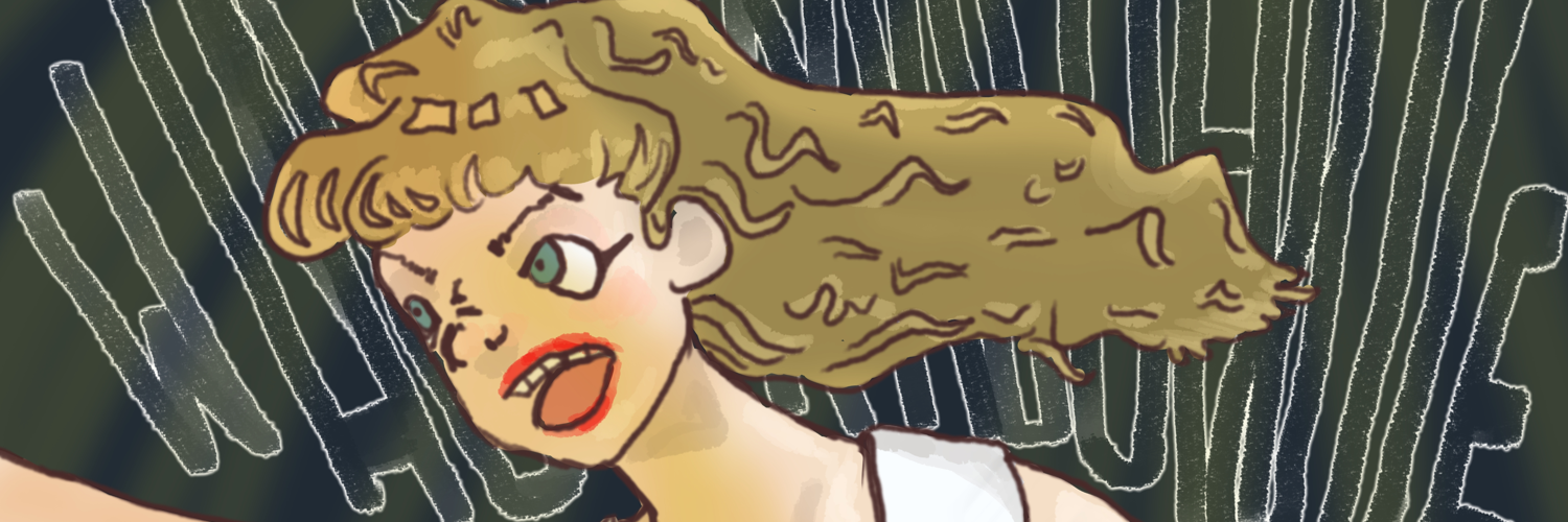 dessin numérique stylisé de Taylor Swift au Eras Tour