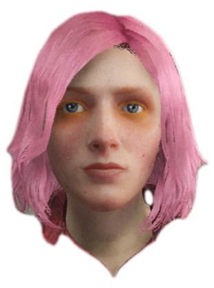 tête d'Alice Clover