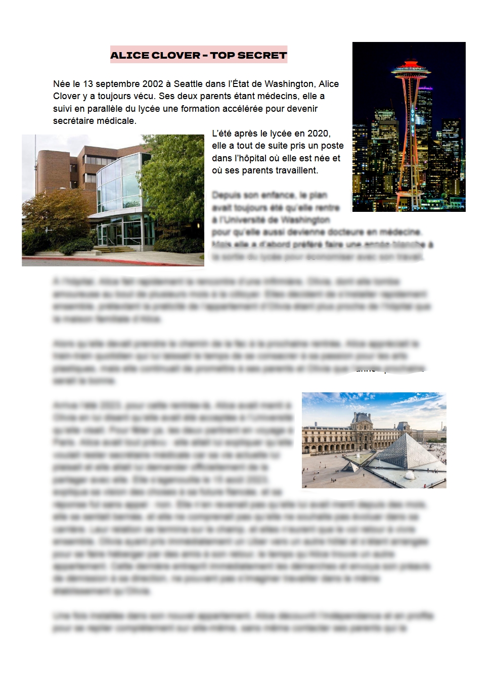 document top secret sur Alice