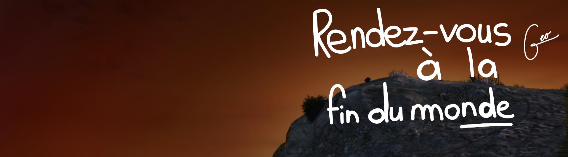 bannière du jeu vidéo Rendez-vous à la fin du monde